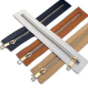 교체 가능 DIY 재봉 가죽 지퍼  PU 핸드백   가방 하드웨어  솔리드 액세서리