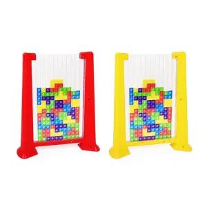 [퍼니메이커]테트리스 블록 퍼즐게임(색상랜덤) 블럭테트리스 블럭퍼즐 보드게임 단체선물