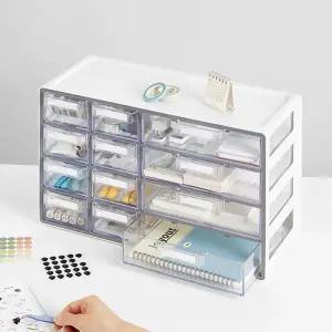 오피스 데스크 공간활용 UP시스템 멀티박스 복합 12단