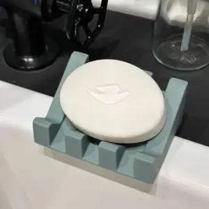 [생활] 모던 스타일 물빠짐 비누 트레이 욕실 거치대