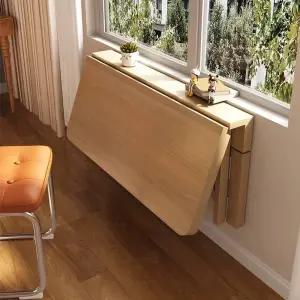 폴딩 벽테이블 테이블 접이식 침실 원목 사이드