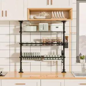 기둥식 식기건조대 높이조절 건조대 홀더 스테인리스 가정용