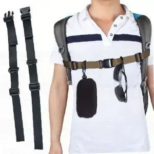 백팩 가슴끈 고정벨트 어깨끈 흘러내림 방지 버클 조절 스트랩 등산 여행용
