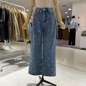 [대구백화점] [스테파니]하트 찡 데님팬츠(A26DM6109)