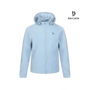 벤제프 빅사이즈남성 나일론 스판 타공후드점퍼 1182637