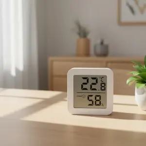 SINAID 미니 디지털 온습도계 탁상온습도계