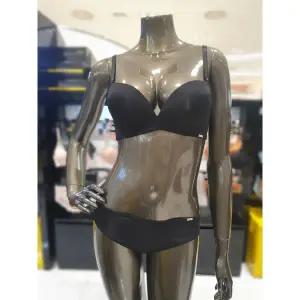 갤러리아 블랙 기본 데일리 노와이어 볼륨 브라,햄팬티SET WBWBR2K31T,WBWPT2K31T