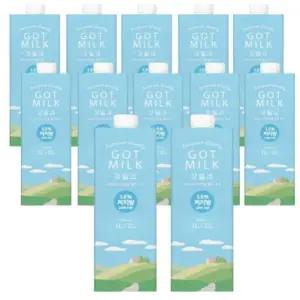 폴란드 가공우유 믈레코비타 갓밀크 저지방 1L 12개