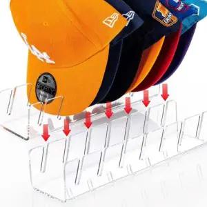 모자 모양 모자 거치대 아크릴 진열대 정리 잡는 모자꽂이 볼캡