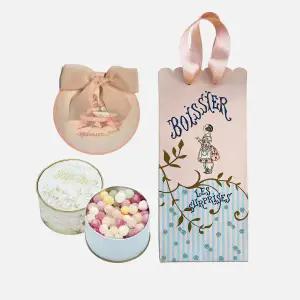 [BOISSIER](강남점)[신세계백화점 단독] 브아시에 서프라이즈 쇼핑백 세트 - 진주 구슬캔디 75g