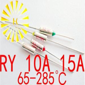 RY 서멀 컷오프 TF 65-285 도 링크 10A 15A 250V 온도 퓨즈 저항기 x 500 개