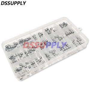 150피스 5x20  상자 고속 불어 유리관 퓨즈 자동차 모듬 키트 5X20mm Fusiveis 0.1A-30A 가정용