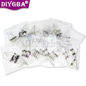 핀포함 세라믹 퓨즈 키트 5x20 슬로우 블로우 16 값 250V 5x20mm 0.5A-30A 0.5A 1A 2A 3.15A 4A 8A 80 개
