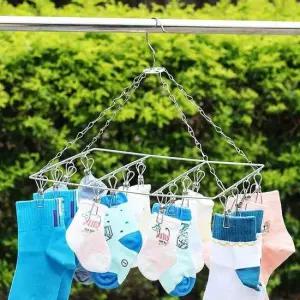 원룸빨래건조대 빨래걸이 건조 대 세탁 양말 속옷 미니 스텐 튼튼한