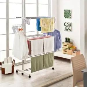 행거 이동 접이식 빨래 건조대 고급형