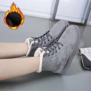 여성 레이스업 DD417 부츠 클래식 워커부츠 털신발 신발