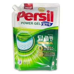 퍼실 세탁 세제 2.1l 세탁기 빨래 세제 일반 리필 빨래세제 세탁세제