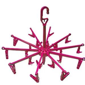 국산 양말 속옷 빨래집게 걸이 건조대 대형 20구 빨래줄 접이식 베란다