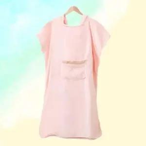 [생활] 여성용 샤워가운 수영장 타올형 따뜻한 원피스 목욕 가운