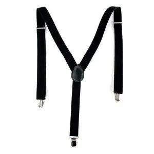 검정 정장멜빵 서스펜더 ZF