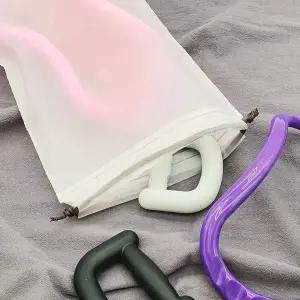 ZF 반투명 L 끈 파우치