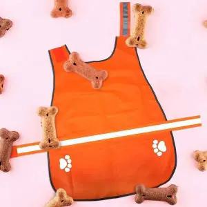 ZF 애견 조끼 반사 XL