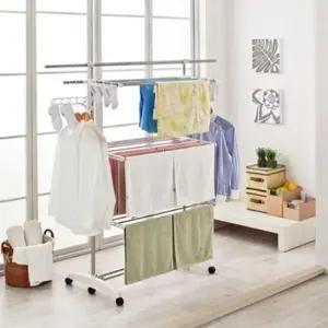 옷걸이 이동 접이식 빨래 건조대 특대형
