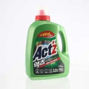 액츠 퍼펙트 액체 세탁세제 3000ml 500ml추가증정