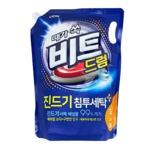 비트 세탁 세제 2L 세탁기 빨래 액체 세제 드럼용 리필 빨래세제 세탁세제