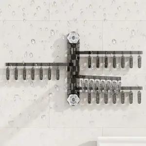 베란다 빨래걸이 욕실 흡착식 걸이 건조대 미니 행거