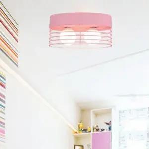 LED조명 팡팡 2등 LED방등 키즈조명 (블랙/화이트/민트/핑크)/LED 전구포함