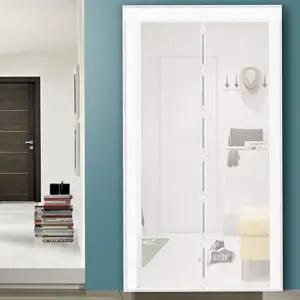 현관문 모기장 일체형 자동 문설치 자석 현관 방충망 대형 여름