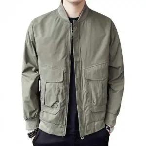 간절기 남성 캐주얼 봄가을 점퍼 베이직 재킷 레귤러 봄 점퍼 블루종 남자 남성 자켓 봄잠바 간절기