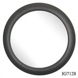 인테리어소품 월넛 원형 벽거울 IG7128 32cm