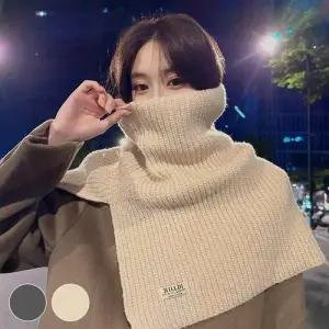 겨울 스타일링 워머 겸용 옆트임 하이넥 머플러 WFG21ZK