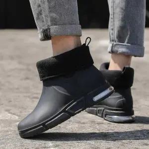 첼시 레인부츠 남성 기모 털안감 겨울 장마철 장화 WFG4H1B