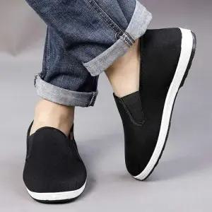 슬립온 겨울 털안감 기모 한파 방한 보온 신발 남성 WFG4H1C