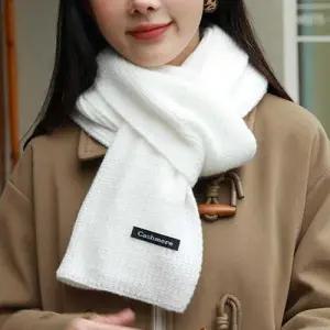 인조 캐시미어 심플 니트 머플러 겨울 목도리 목보호 WFG4GE1