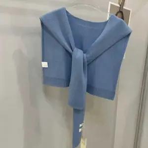 울 양모 케이프 숄 스카프 셔츠 레이어드 스타일리쉬 WFG4GD7