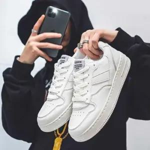 베이직 키높이 스니커즈 남성 데일리 캐주얼 심플 WFG49RZ