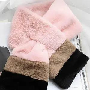 퍼 부드러운머플러 퍼머플러 캐쥬얼머플러 데일리룩 WFG55CE