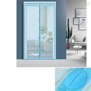 90x210cm 아파트 가정용 현관 방충망 도어 문 방문 모기장 그물망