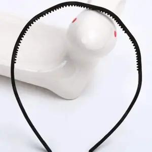 [셀러에이드]검정머리띠 헤어띠 물결머리띠 고정용머리띠 블랙머리띠 헤어밴드