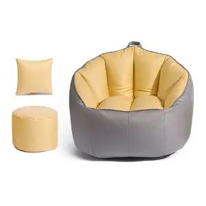 [굿즈트리](주문제작)(리벨리) 1인용 파스텔 가죽소파 (A-1)