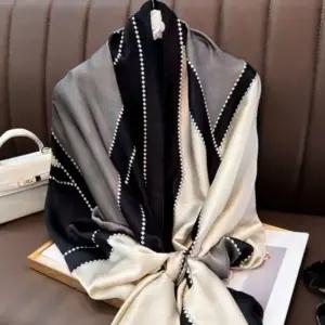 여성 고급 클래식 롱 머플러 롱스카프 봄 여자스카프 봄스카프 롱머플러 여성스카프 롱스카프