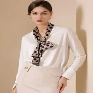 여성 고급 무늬 롱스카프 땡땡이 코디 봄스카프 롱머플러 여성스카프 롱스카프 봄스카프