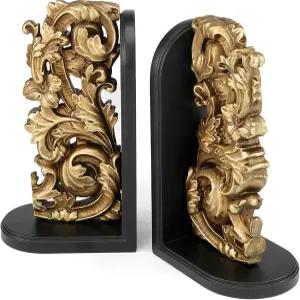 AELS 빈티지 헤비 듀티 북엔드 북을 위한 장식용 독특한 소박한 선반 지지대 책/영화/CD용 스토퍼 농가