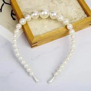 빅 진주 ZF 포인트 펄 헤어밴드 머리띠