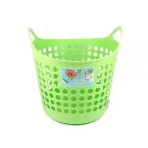 컬러 손잡이 다용도 바구니 대 빨래통 세탁수거바구니