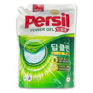 퍼실 세탁 세제 2.1l 세탁기 빨래 세제 드럼 리필 빨래세제 세탁세제
